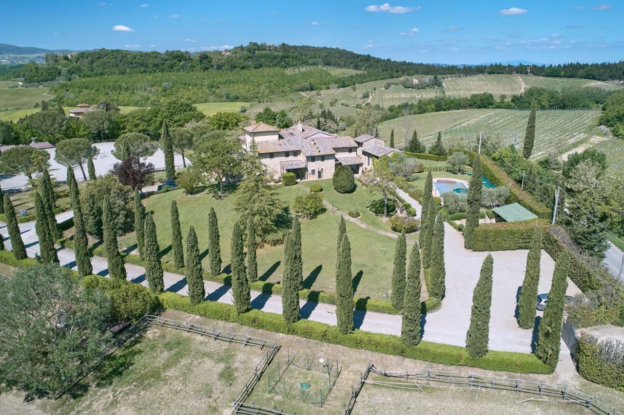 Santa Maria a Poneta Villa Barberino Val d'Elsa Bagian luar foto